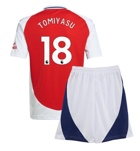 Köpa Billiga Barn Arsenal Hemmatröja 2024/25 Takehiro Tomiyasu 18 Kortärmad (+ Korta byxor) 1 Köpa Billiga Barn Arsenal Hemmatröja 2024/25 Takehiro Tomiyasu 18 Kortärmad (+ Korta byxor)
