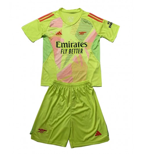 Köpa Billiga Barn Arsenal Målvakt Hemmatröja 2024/25 Kortärmad (+ Korta byxor) 1 Köpa Billiga Barn Arsenal Målvakt Hemmatröja 2024/25 Kortärmad (+ Korta byxor)