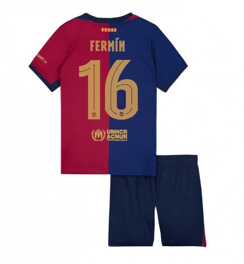 Köpa Billiga Barn FC Barcelona Hemmatröja 2024/25 Fermín López 16 Kortärmad (+ Korta byxor) 1 Köpa Billiga Barn FC Barcelona Hemmatröja 2024/25 Fermín López 16 Kortärmad (+ Korta byxor)