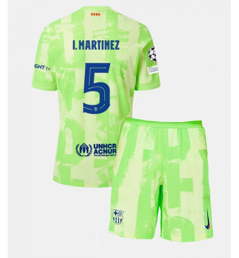 Köpa Billiga Barn FC Barcelona Tredjetröja 2024/25 Inigo Martinez 5 Kortärmad (+ Korta byxor) 1 Köpa Billiga Barn FC Barcelona Tredjetröja 2024/25 Inigo Martinez 5 Kortärmad (+ Korta byxor)