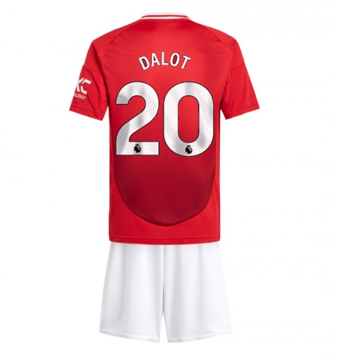 Köpa Billiga Barn Manchester United Hemmatröja 2024/25 Diogo Dalot 20 Kortärmad (+ Korta byxor) 1 Köpa Billiga Barn Manchester United Hemmatröja 2024/25 Diogo Dalot 20 Kortärmad (+ Korta byxor)-1