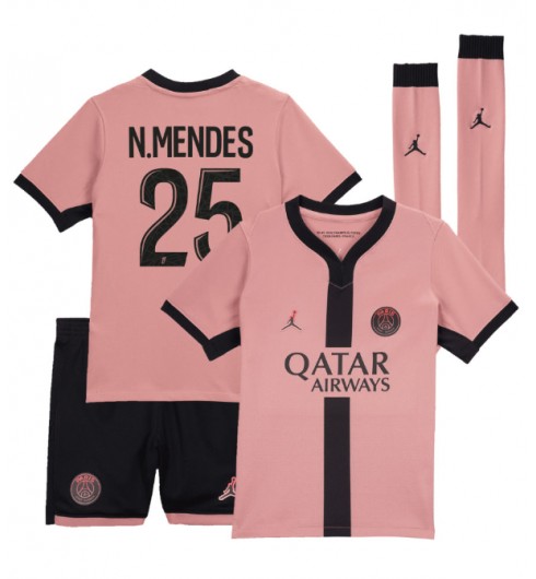 Köpa Billiga Barn Paris Saint-Germain Tredjetröja 2024/25 Nuno Mendes 25 Kortärmad (+ Korta byxor) 1 Köpa Billiga Barn Paris Saint-Germain Tredjetröja 2024/25 Nuno Mendes 25 Kortärmad (+ Korta byxor)