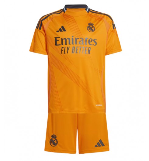 Köpa Billiga Barn Real Madrid Bortatröja 2024/25 Brahim Diaz 21 Kortärmad (+ Korta byxor) 2 Köpa Billiga Barn Real Madrid Bortatröja 2024/25 Brahim Diaz 21 Kortärmad (+ Korta byxor)-1