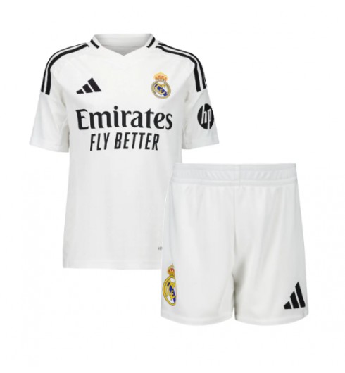 Köpa Billiga Barn Real Madrid Hemmatröja 2024/25 Aurelien Tchouameni 14 Kortärmad (+ Korta byxor) 2 Köpa Billiga Barn Real Madrid Hemmatröja 2024/25 Aurelien Tchouameni 14 Kortärmad (+ Korta byxor)-1