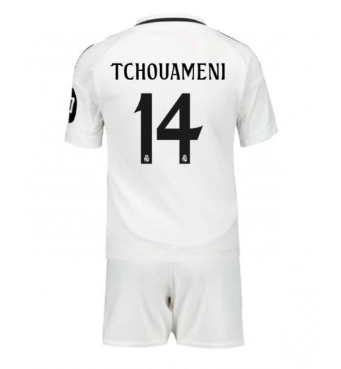 Köpa Billiga Barn Real Madrid Hemmatröja 2024/25 Aurelien Tchouameni 14 Kortärmad (+ Korta byxor) 1 Köpa Billiga Barn Real Madrid Hemmatröja 2024/25 Aurelien Tchouameni 14 Kortärmad (+ Korta byxor)