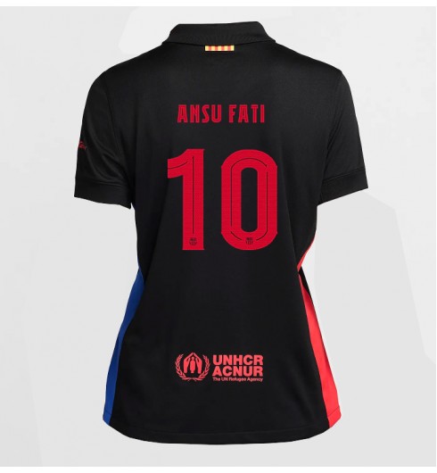 Köpa Billiga Dam FC Barcelona Bortatröja 2024/25 Ansu Fati 10 Kortärmad 1 Köpa Billiga Dam FC Barcelona Bortatröja 2024/25 Ansu Fati 10 Kortärmad