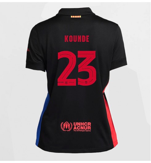 Köpa Billiga Dam FC Barcelona Bortatröja 2024/25 Jules Kounde 23 Kortärmad 1 Köpa Billiga Dam FC Barcelona Bortatröja 2024/25 Jules Kounde 23 Kortärmad