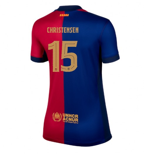 Köpa Billiga Dam FC Barcelona Hemmatröja 2024/25 Andreas Christensen 15 Kortärmad Köpa Billiga Dam FC Barcelona Hemmatröja 2024/25 Andreas Christensen 15 Kortärmad