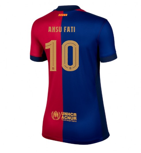 Köpa Billiga Dam FC Barcelona Hemmatröja 2024/25 Ansu Fati 10 Kortärmad 1 Köpa Billiga Dam FC Barcelona Hemmatröja 2024/25 Ansu Fati 10 Kortärmad