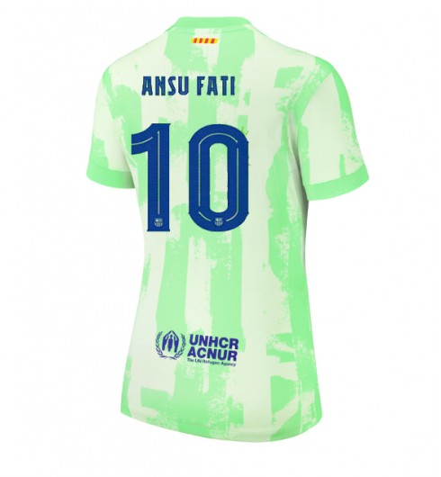 Köpa Billiga Dam FC Barcelona Tredjetröja 2024/25 Ansu Fati 10 Kortärmad 1 Köpa Billiga Dam FC Barcelona Tredjetröja 2024/25 Ansu Fati 10 Kortärmad