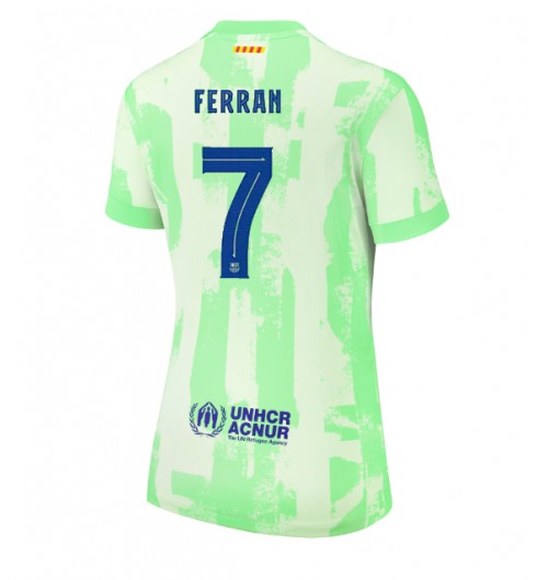 Köpa Billiga Dam FC Barcelona Tredjetröja 2024/25 Ferran Torres 7 Kortärmad Köpa Billiga Dam FC Barcelona Tredjetröja 2024/25 Ferran Torres 7 Kortärmad