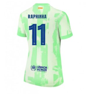 Köpa Billiga Dam FC Barcelona Tredjetröja 2024/25 Raphinha Belloli 11 Kortärmad