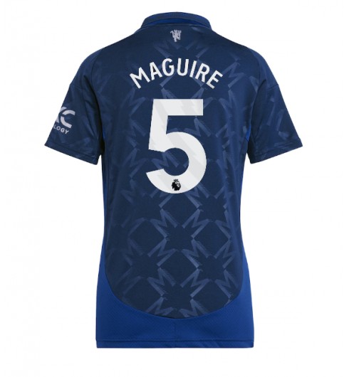 Köpa Billiga Dam Manchester United Bortatröja 2024/25 Harry Maguire 5 Kortärmad 1 Köpa Billiga Dam Manchester United Bortatröja 2024/25 Harry Maguire 5 Kortärmad
