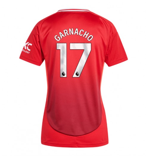Köpa Billiga Dam Manchester United Hemmatröja 2024/25 Alejandro Garnacho 17 Kortärmad 1 Köpa Billiga Dam Manchester United Hemmatröja 2024/25 Alejandro Garnacho 17 Kortärmad