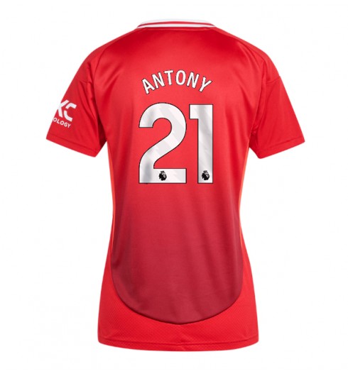 Köpa Billiga Dam Manchester United Hemmatröja 2024/25 Antony 21 Kortärmad 1 Köpa Billiga Dam Manchester United Hemmatröja 2024/25 Antony 21 Kortärmad