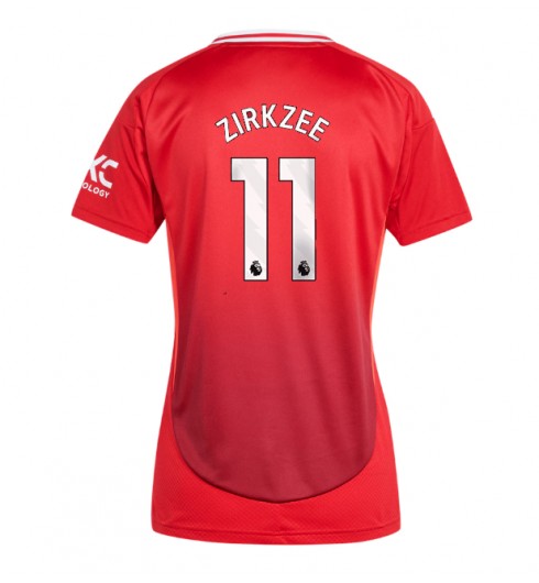 Köpa Billiga Dam Manchester United Hemmatröja 2024/25 Joshua Zirkzee 11 Kortärmad 1 Köpa Billiga Dam Manchester United Hemmatröja 2024/25 Joshua Zirkzee 11 Kortärmad