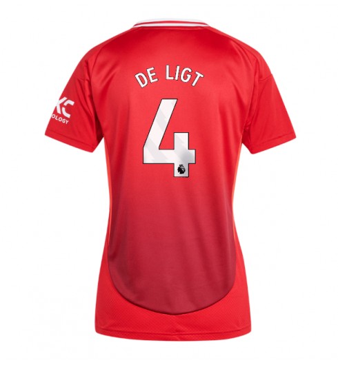 Köpa Billiga Dam Manchester United Hemmatröja 2024/25 Matthijs de Ligt 4 Kortärmad 1 Köpa Billiga Dam Manchester United Hemmatröja 2024/25 Matthijs de Ligt 4 Kortärmad