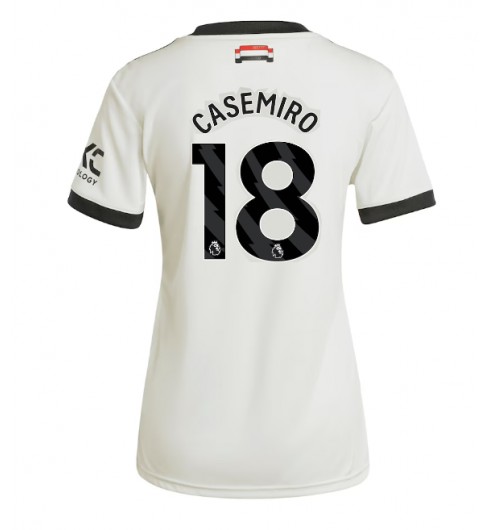 Köpa Billiga Dam Manchester United Tredjetröja 2024/25 Casemiro 18 Kortärmad 1 Köpa Billiga Dam Manchester United Tredjetröja 2024/25 Casemiro 18 Kortärmad