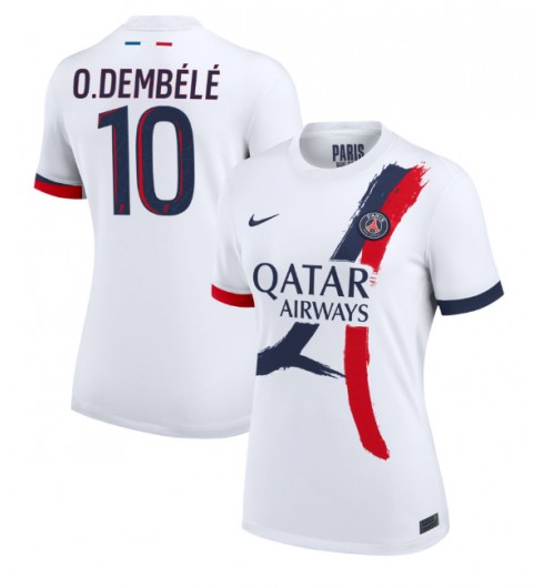 Köpa Billiga Dam Paris Saint-Germain Bortatröja 2024/25 Ousmane Dembele 10 Kortärmad 1 Köpa Billiga Dam Paris Saint-Germain Bortatröja 2024/25 Ousmane Dembele 10 Kortärmad