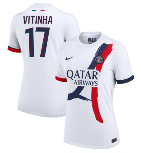Köpa Billiga Dam Paris Saint-Germain Bortatröja 2024/25 Vitinha Ferreira 17 Kortärmad 1 Köpa Billiga Dam Paris Saint-Germain Bortatröja 2024/25 Vitinha Ferreira 17 Kortärmad