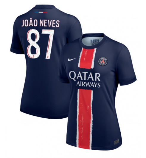 Köpa Billiga Dam Paris Saint-Germain Hemmatröja 2024/25 João Neves 87 Kortärmad 1 Köpa Billiga Dam Paris Saint-Germain Hemmatröja 2024/25 João Neves 87 Kortärmad