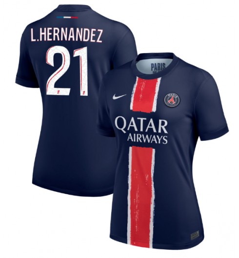 Köpa Billiga Dam Paris Saint-Germain Hemmatröja 2024/25 Lucas Hernandez 21 Kortärmad 1 Köpa Billiga Dam Paris Saint-Germain Hemmatröja 2024/25 Lucas Hernandez 21 Kortärmad