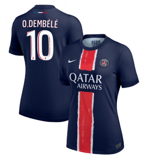 Köpa Billiga Dam Paris Saint-Germain Hemmatröja 2024/25 Ousmane Dembele 10 Kortärmad 1 Köpa Billiga Dam Paris Saint-Germain Hemmatröja 2024/25 Ousmane Dembele 10 Kortärmad