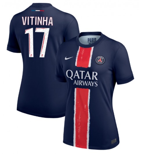 Köpa Billiga Dam Paris Saint-Germain Hemmatröja 2024/25 Vitinha Ferreira 17 Kortärmad 1 Köpa Billiga Dam Paris Saint-Germain Hemmatröja 2024/25 Vitinha Ferreira 17 Kortärmad