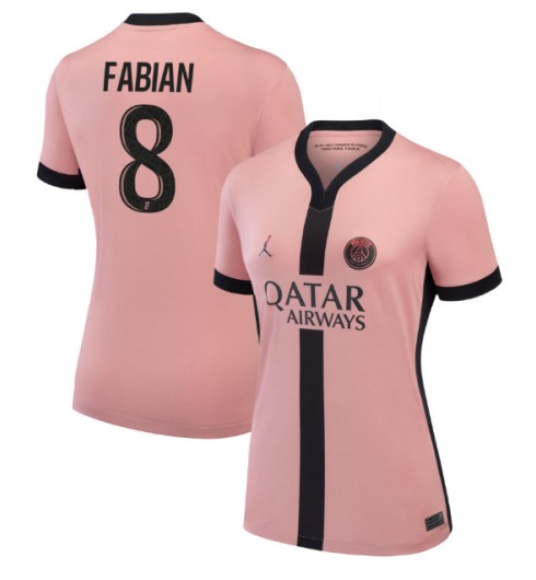 Köpa Billiga Dam Paris Saint-Germain Tredjetröja 2024/25 Fabian Ruiz 8 Kortärmad 1 Köpa Billiga Dam Paris Saint-Germain Tredjetröja 2024/25 Fabian Ruiz 8 Kortärmad