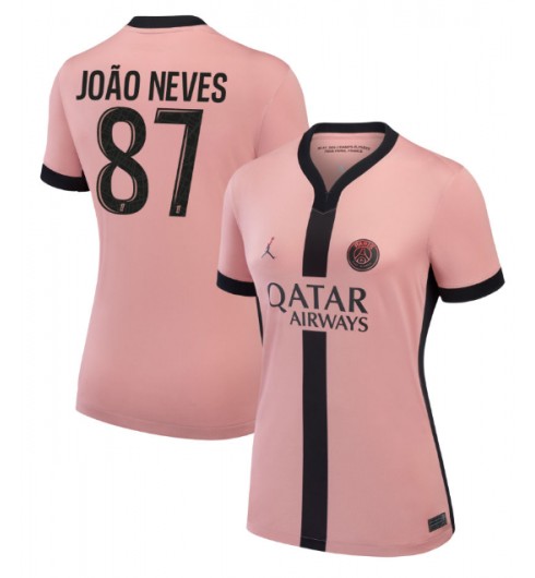 Köpa Billiga Dam Paris Saint-Germain Tredjetröja 2024/25 João Neves 87 Kortärmad 1 Köpa Billiga Dam Paris Saint-Germain Tredjetröja 2024/25 João Neves 87 Kortärmad