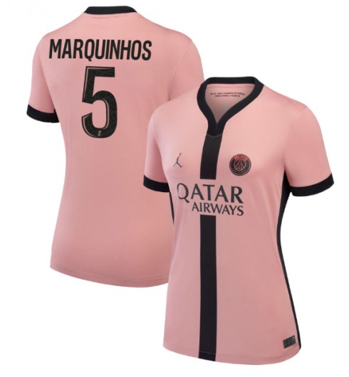 Köpa Billiga Dam Paris Saint-Germain Tredjetröja 2024/25 Marquinhos 5 Kortärmad 1 Köpa Billiga Dam Paris Saint-Germain Tredjetröja 2024/25 Marquinhos 5 Kortärmad