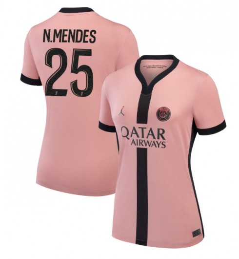 Köpa Billiga Dam Paris Saint-Germain Tredjetröja 2024/25 Nuno Mendes 25 Kortärmad 1 Köpa Billiga Dam Paris Saint-Germain Tredjetröja 2024/25 Nuno Mendes 25 Kortärmad