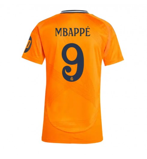 Köpa Billiga Dam Real Madrid Bortatröja 2024/25 Kylian Mbappe 9 Kortärmad 1 Köpa Billiga Dam Real Madrid Bortatröja 2024/25 Kylian Mbappe 9 Kortärmad