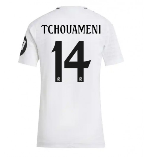 Köpa Billiga Dam Real Madrid Hemmatröja 2024/25 Aurelien Tchouameni 14 Kortärmad 1 Köpa Billiga Dam Real Madrid Hemmatröja 2024/25 Aurelien Tchouameni 14 Kortärmad