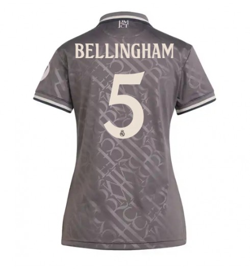 Köpa Billiga Dam Real Madrid Tredjetröja 2024/25 Jude Bellingham 5 Kortärmad 1 Köpa Billiga Dam Real Madrid Tredjetröja 2024/25 Jude Bellingham 5 Kortärmad