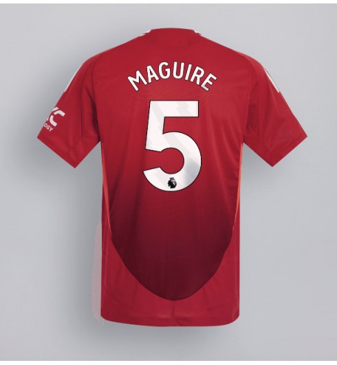 Köpa Billiga Manchester United Hemmatröja 2024/25 Harry Maguire 5 Kortärmad 1 Köpa Billiga Manchester United Hemmatröja 2024/25 Harry Maguire 5 Kortärmad
