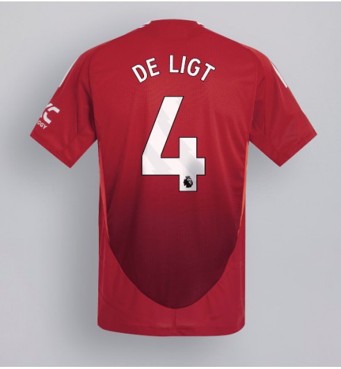 Köpa Billiga Manchester United Hemmatröja 2024/25 Matthijs de Ligt 4 Kortärmad 1 Köpa Billiga Manchester United Hemmatröja 2024/25 Matthijs de Ligt 4 Kortärmad