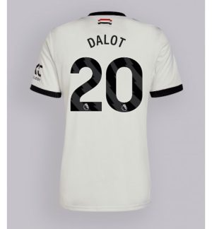 Köpa Billiga Manchester United Tredjetröja 2024/25 Diogo Dalot 20 Kortärmad