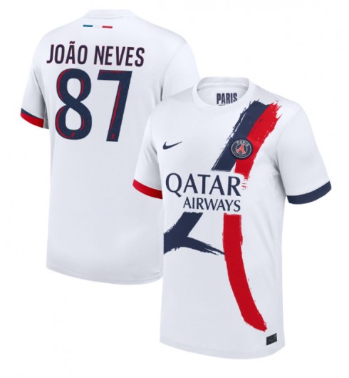 Köpa Billiga Paris Saint-Germain Bortatröja 2024/25 João Neves 87 Kortärmad 1 Köpa Billiga Paris Saint-Germain Bortatröja 2024/25 João Neves 87 Kortärmad
