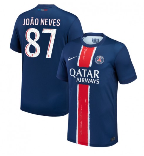 Köpa Billiga Paris Saint-Germain Hemmatröja 2024/25 João Neves 87 Kortärmad 1 Köpa Billiga Paris Saint-Germain Hemmatröja 2024/25 João Neves 87 Kortärmad