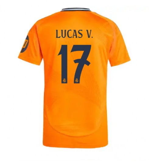 Köpa Billiga Real Madrid Bortatröja 2024/25 Lucas Vazquez #17 Kortärmad 1 Köpa Billiga Real Madrid Bortatröja 2024/25 Lucas Vazquez #17 Kortärmad