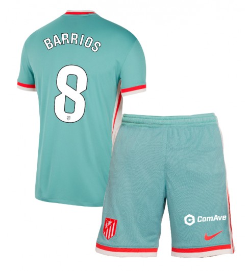 Köpa Barn Atlético Madrid Bortatröja 2024/25 Pablo Barrios 8 Kortärmad (+ Korta byxor) 1 Köpa Barn Atlético Madrid Bortatröja 2024/25 Pablo Barrios 8 Kortärmad (+ Korta byxor)