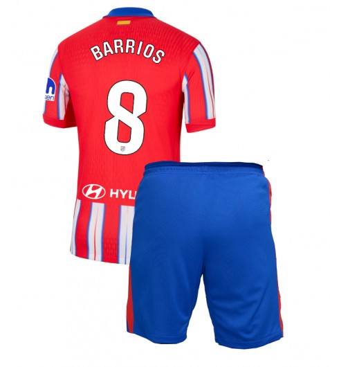 Köpa Barn Atlético Madrid Hemmatröja 2024/25 Pablo Barrios 8 Kortärmad (+ Korta byxor) 1 Köpa Barn Atlético Madrid Hemmatröja 2024/25 Pablo Barrios 8 Kortärmad (+ Korta byxor)