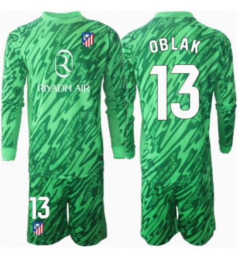 Köpa Barn Atlético Madrid Målvakt Bortatröja 2024/25 Jan Oblak 13 Långärmad (+ Korta byxor) 1 Köpa Barn Atlético Madrid Målvakt Bortatröja 2024/25 Jan Oblak 13 Långärmad (+ Korta byxor)