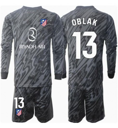 Köpa Barn Atlético Madrid Målvakt Hemmatröja 2024/25 Jan Oblak 13 Långärmad (+ Korta byxor) 1 Köpa Barn Atlético Madrid Målvakt Hemmatröja 2024/25 Jan Oblak 13 Långärmad (+ Korta byxor)