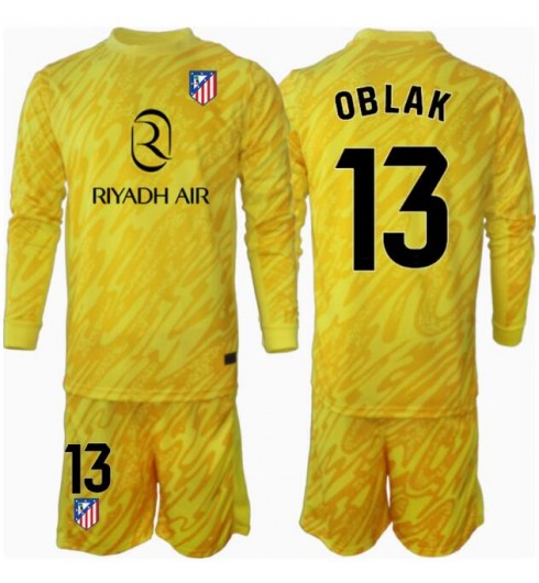 Köpa Barn Atlético Madrid Målvakt Tredjetröja 2024/25 Jan Oblak 13 Långärmad (+ Korta byxor) 1 Köpa Barn Atlético Madrid Målvakt Tredjetröja 2024/25 Jan Oblak 13 Långärmad (+ Korta byxor)