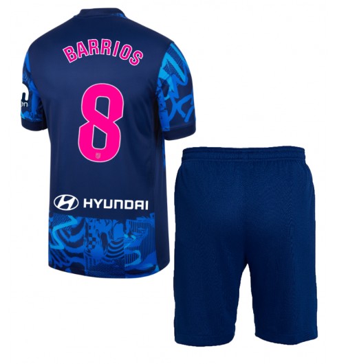 Köpa Barn Atlético Madrid Tredjetröja 2024/25 Pablo Barrios 8 Kortärmad (+ Korta byxor) Köpa Barn Atlético Madrid Tredjetröja 2024/25 Pablo Barrios 8 Kortärmad (+ Korta byxor)