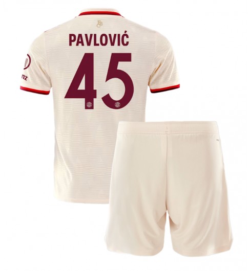 Köpa Barn Bayern München Tredjetröja 2024/25 Aleksandar Pavlovic 45 Kortärmad (+ Korta byxor) 1 Köpa Barn Bayern München Tredjetröja 2024/25 Aleksandar Pavlovic 45 Kortärmad (+ Korta byxor)