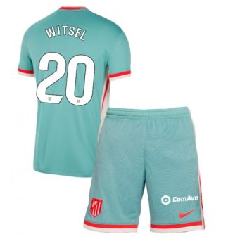 Köpa Billiga Barn Atlético Madrid Bortatröja 2024/25 Axel Witsel 20 Kortärmad (+ Korta byxor)