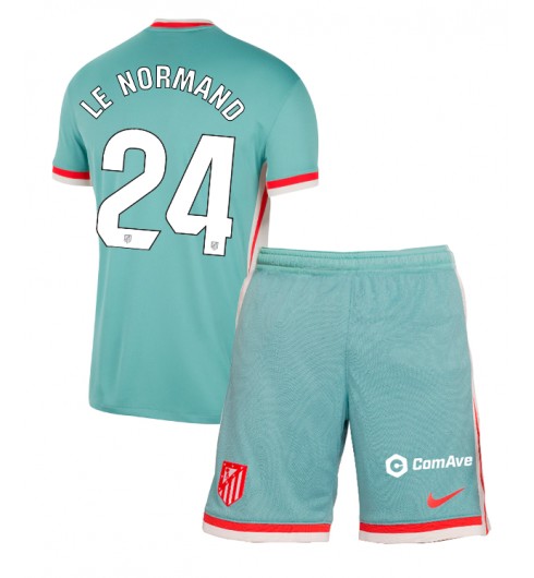 Köpa Billiga Barn Atlético Madrid Bortatröja 2024/25 Robin Le Normand 24 Kortärmad (+ Korta byxor) 1 Köpa Billiga Barn Atlético Madrid Bortatröja 2024/25 Robin Le Normand 24 Kortärmad (+ Korta byxor)